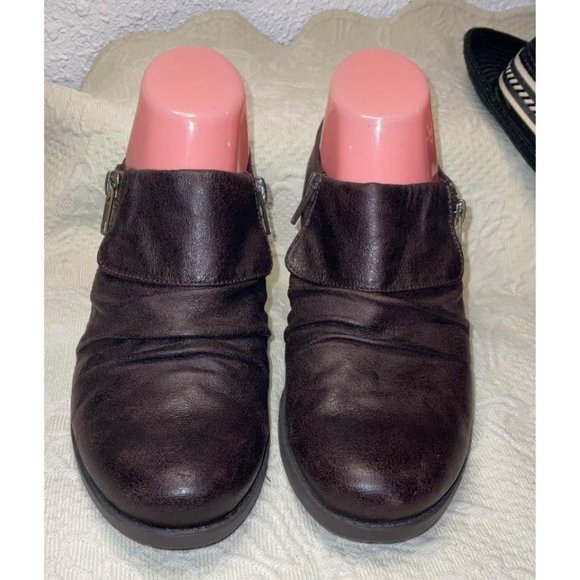 Baretraps Vintage Rosamund Boogie Style Bootie Two Zippers On Each Shoe Size 9 - Picture 2 of 9